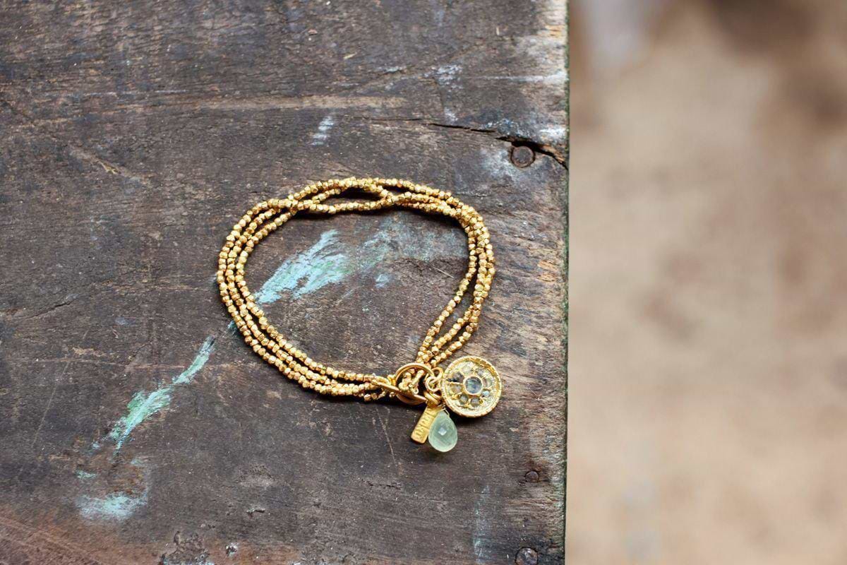 Pandita Charm Bracelet - Gold