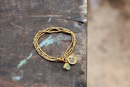 Pandita Charm Bracelet - Gold