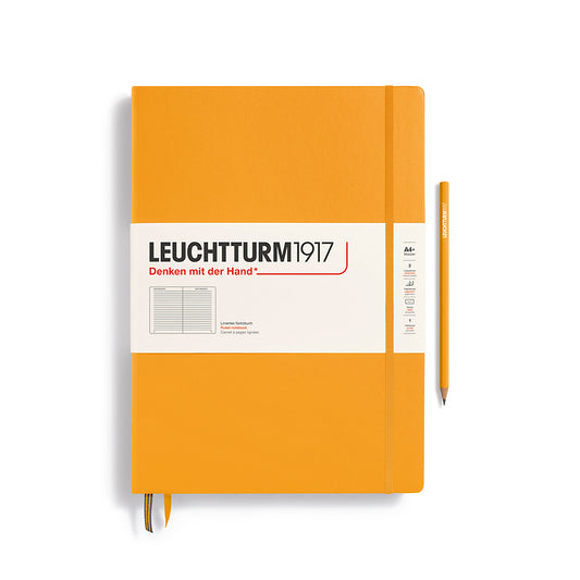 Leuchtturm A4 Ruled Hardcover Notebook Rising Sun