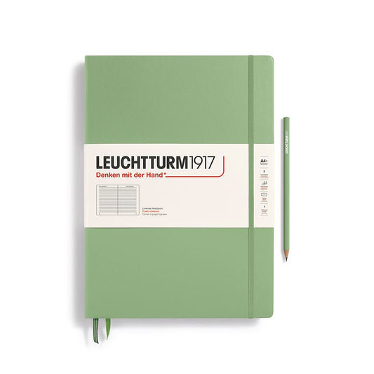 Leuchtturm A4 Ruled Notebook Sage