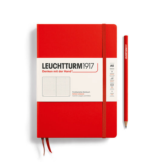Leuchtturm A5 Dotted Hardcover Notebook - Fox Red