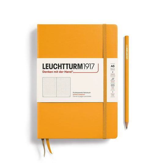 Leuchtturm A5 Dotted Hardback Notebook Rising Sun