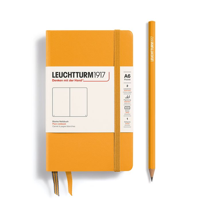 Leuchtturm A6 Plain Notebook Rising Sun