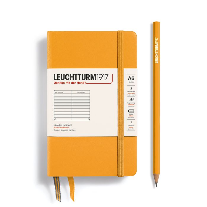Leuchtturm A6 Ruled Notebook Rising Sun