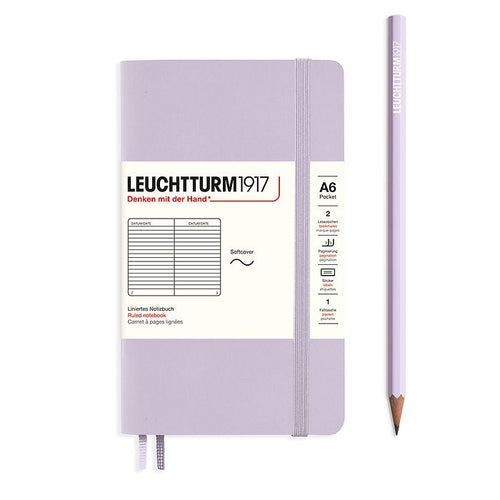 Leuchtturm A6 Ruled Notebook Lilac