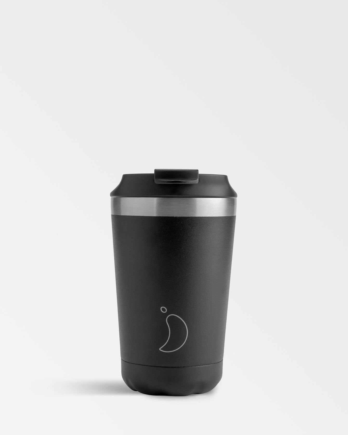 Coffee Cup Monochrome Black 2024 , New Style Lid