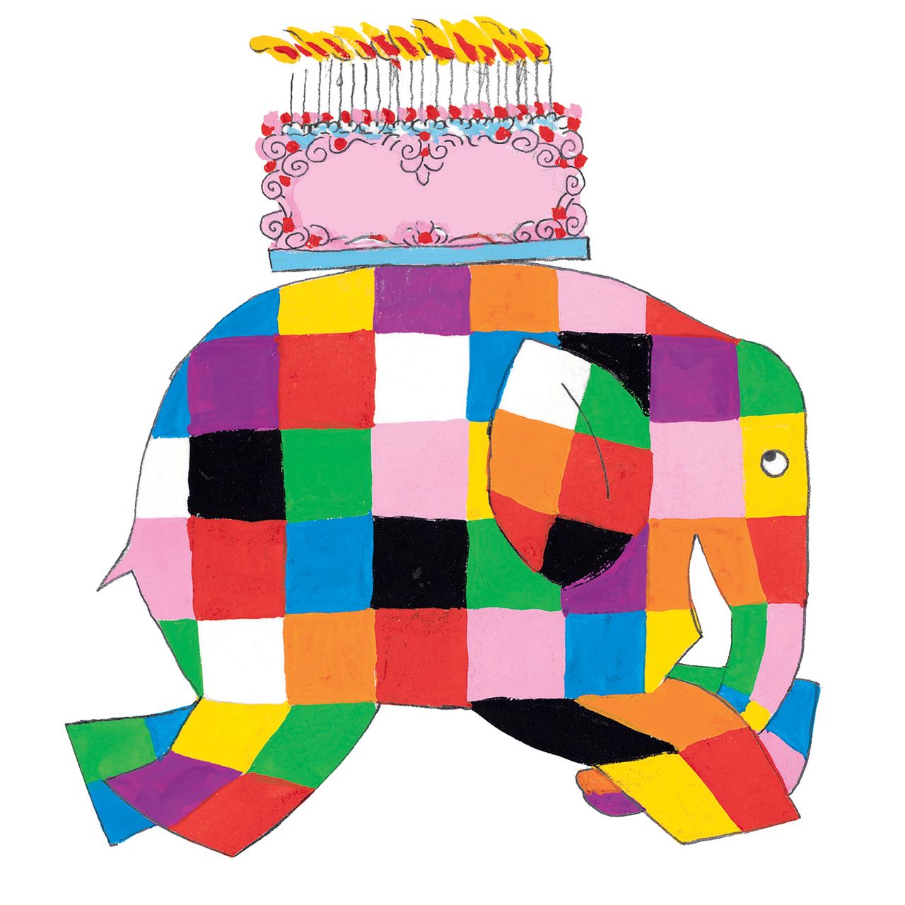 Elmer Square Cake