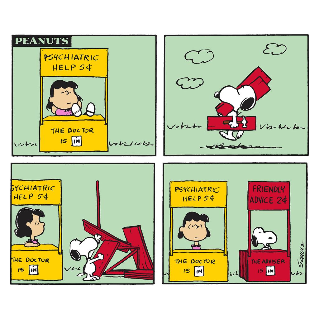Snoopy Friendly Advice
