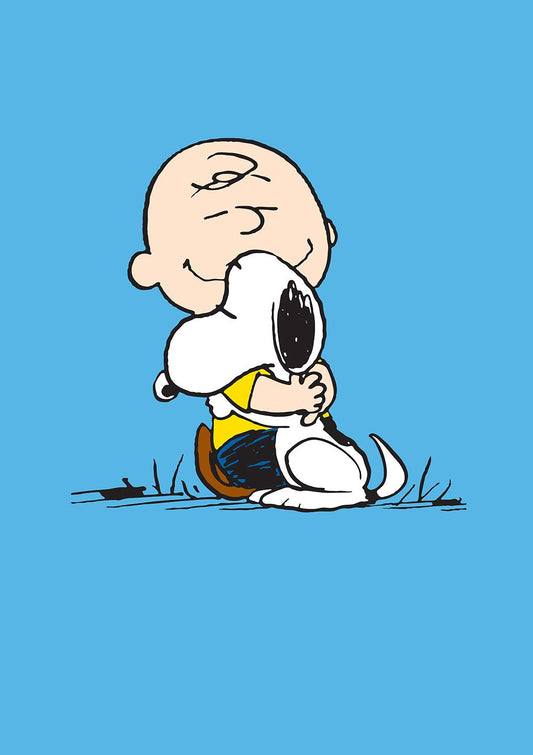 Snoopy  & Charlie Brown Hug