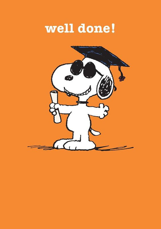 Snoopy Well Done