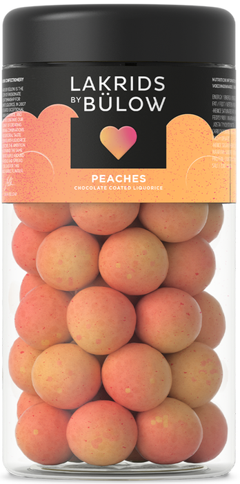 Peaches - White Chocolate Coated Liquorice - Regular 295g