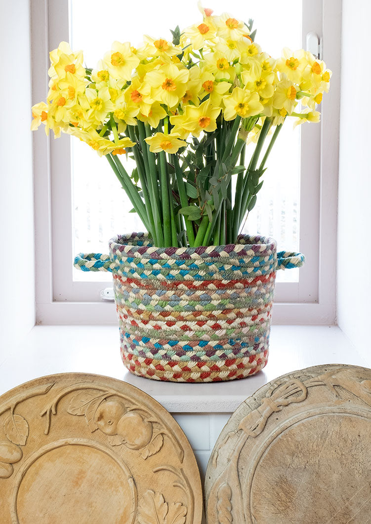 Carnival Jute Basket - 18 cm x 23 cm