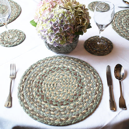 Set of 6 Jute Placemats - Seaspray