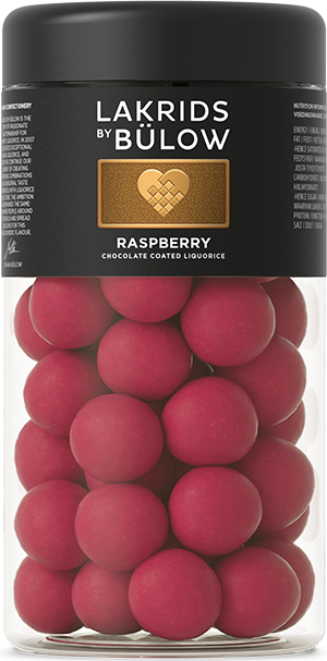 Crispy Raspberry Chocolate coated Liquorice - Regular 295g