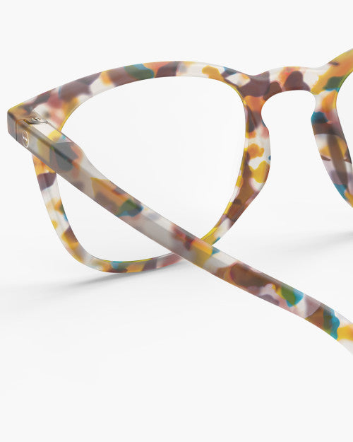 Unisex Reading Glasses - Style E - Colour Blue Tortoise +2.5