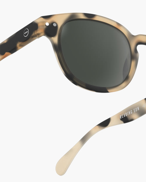 Unisex Reading Sunglasses - Style C - Colour Light Tortoise