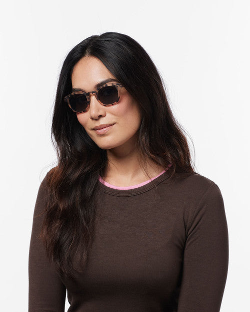 Unisex Reading Sunglasses - Style C - Colour Light Tortoise
