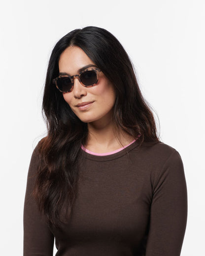 Unisex Reading Sunglasses - Style C - Colour Light Tortoise