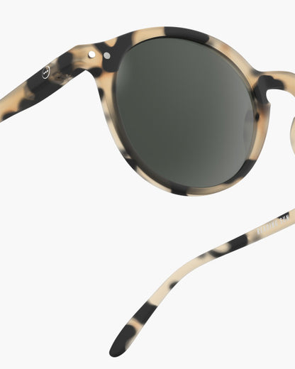 Unisex Reading Sunglasses - Style D - Light Tortoise 2.5