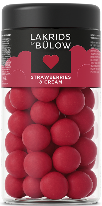 Strawberries and Cream - White Chocolate Coated Liquorice - Regular 295g
