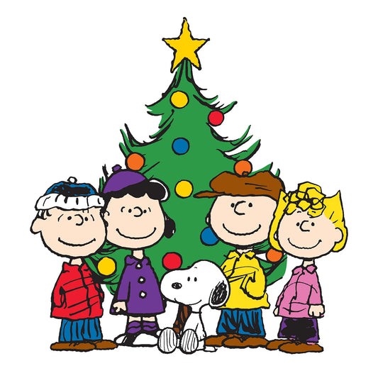 Snoopy Christmas Square Friends Tree
