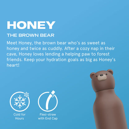 Brown Bear Bestie Bottle
