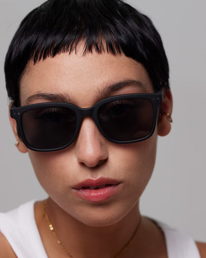 Unisex Sunglasses - Style L - Black