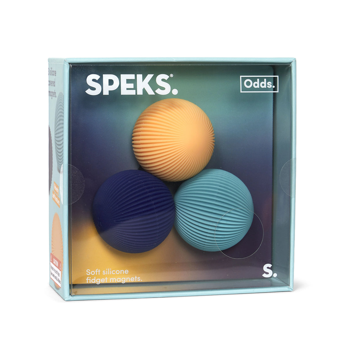Odds - Soft Silicon Fidget Magnets - Vivid Lines