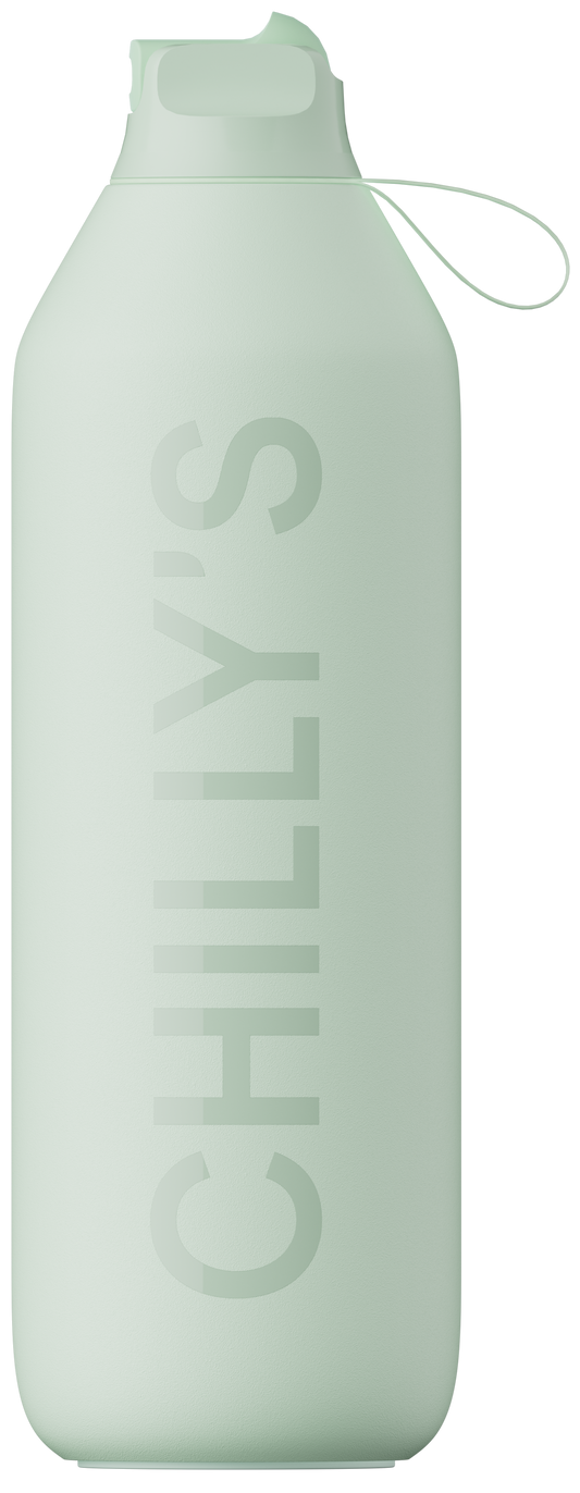 Series 2 Chilly's Flip Bottle - Lichen Green 1000 ml