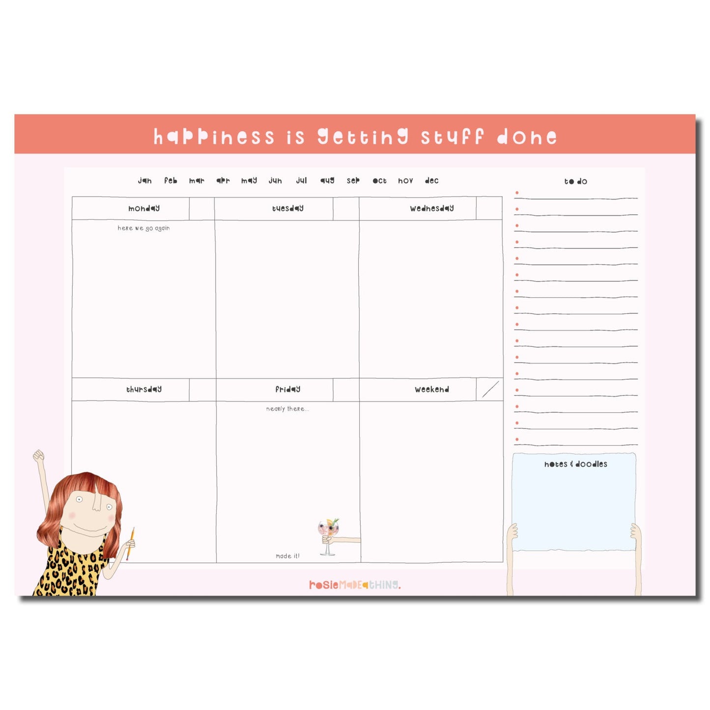 Happiness Desk Planner