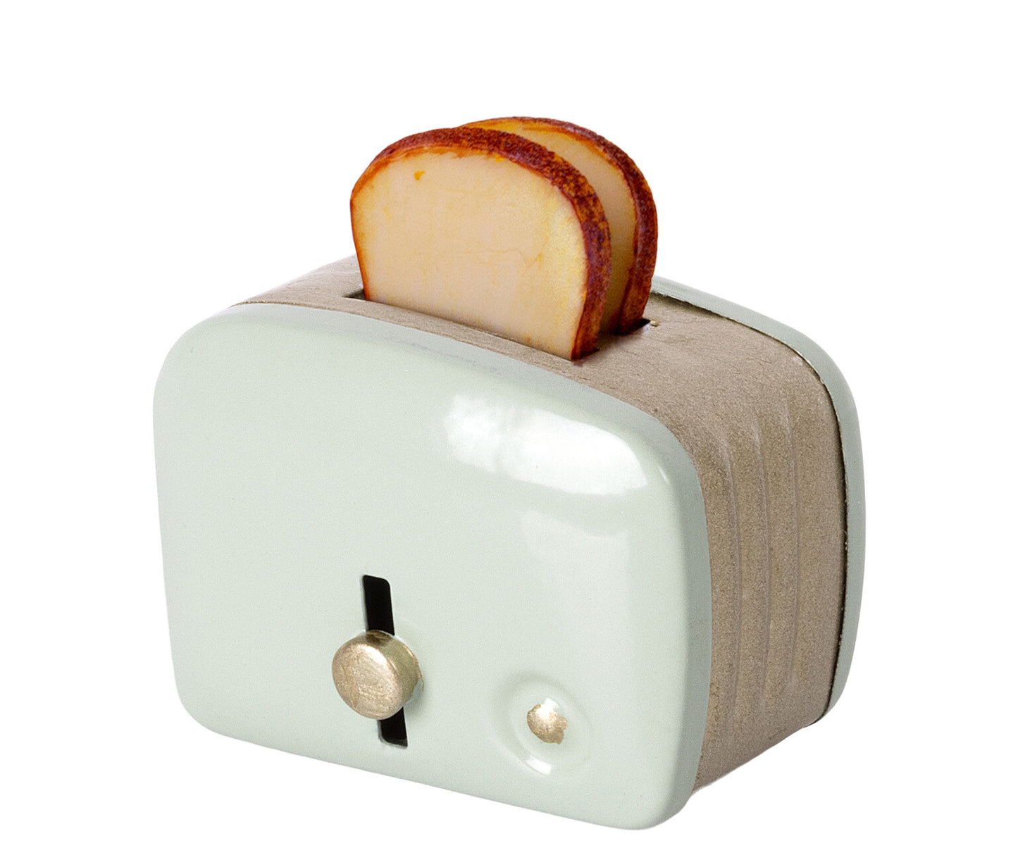Miniature Toaster and Bread - Mint