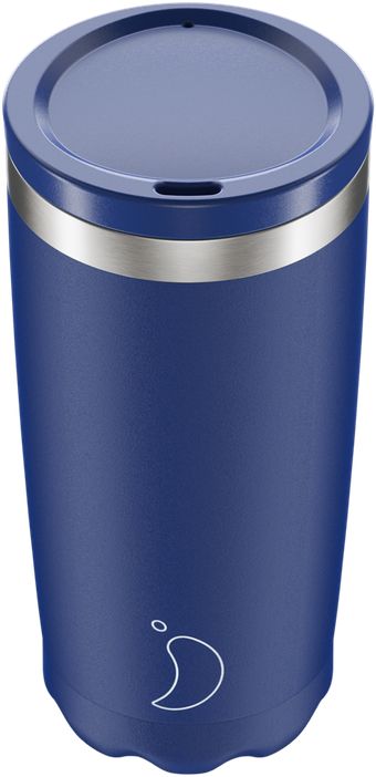 Matte Blue Chilly's Coffee Cup 500ml