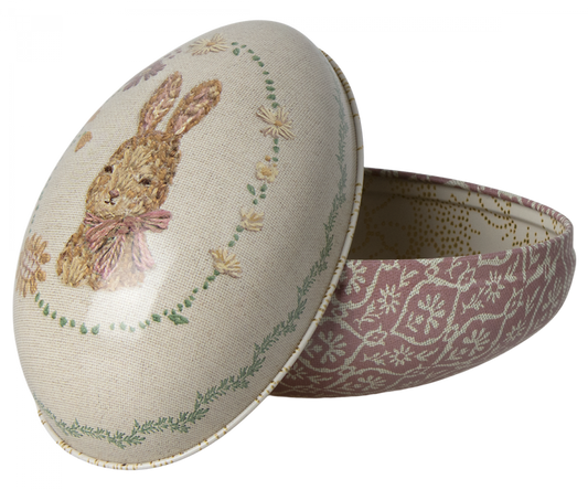 Easter egg Metal - Rose - Small