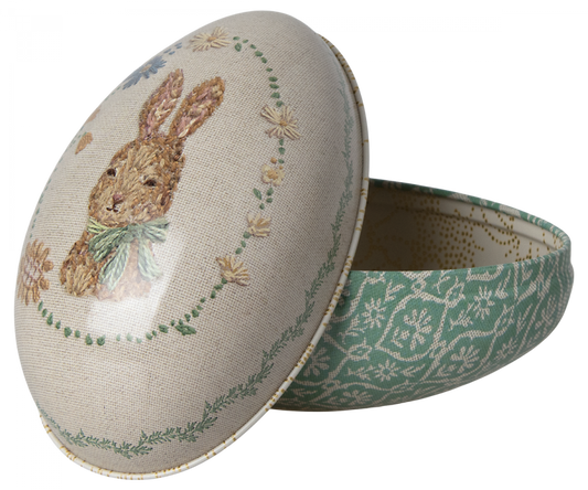 Easter egg Metal - Blue - Small