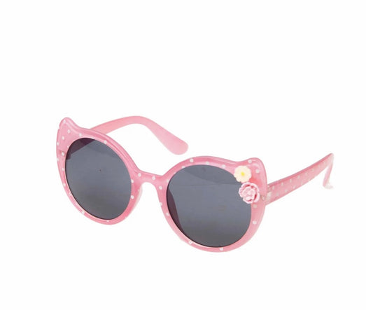 Frida Cat Pink Sunglasses