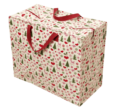 Christmas 50s Retro Jumbo Bag