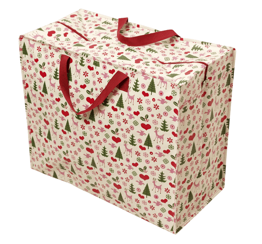 Christmas 50s Retro Jumbo Bag