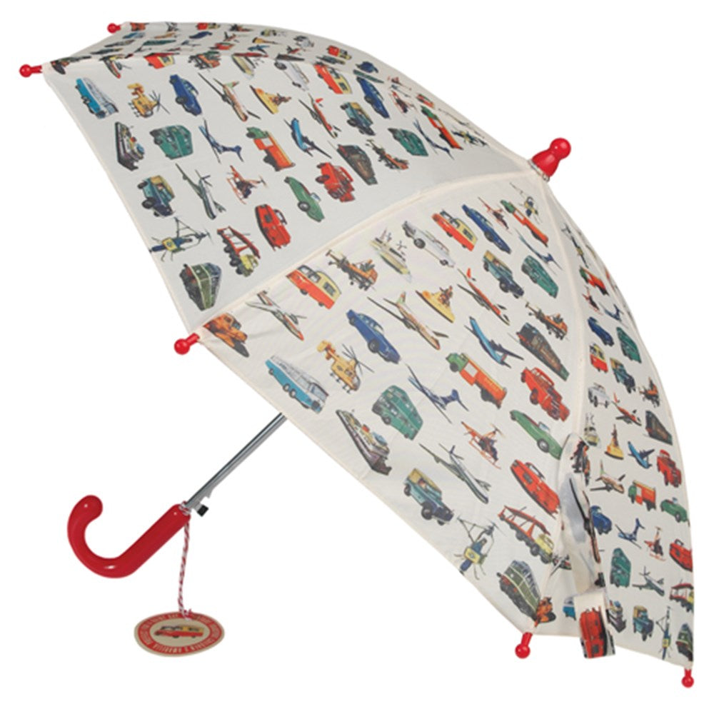 Vintage Transport Kids Umbrella