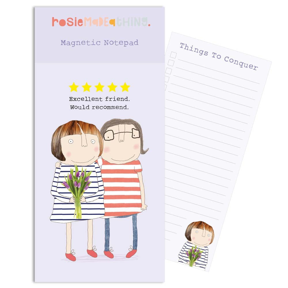 Five Star Friend Magnetic Notepad