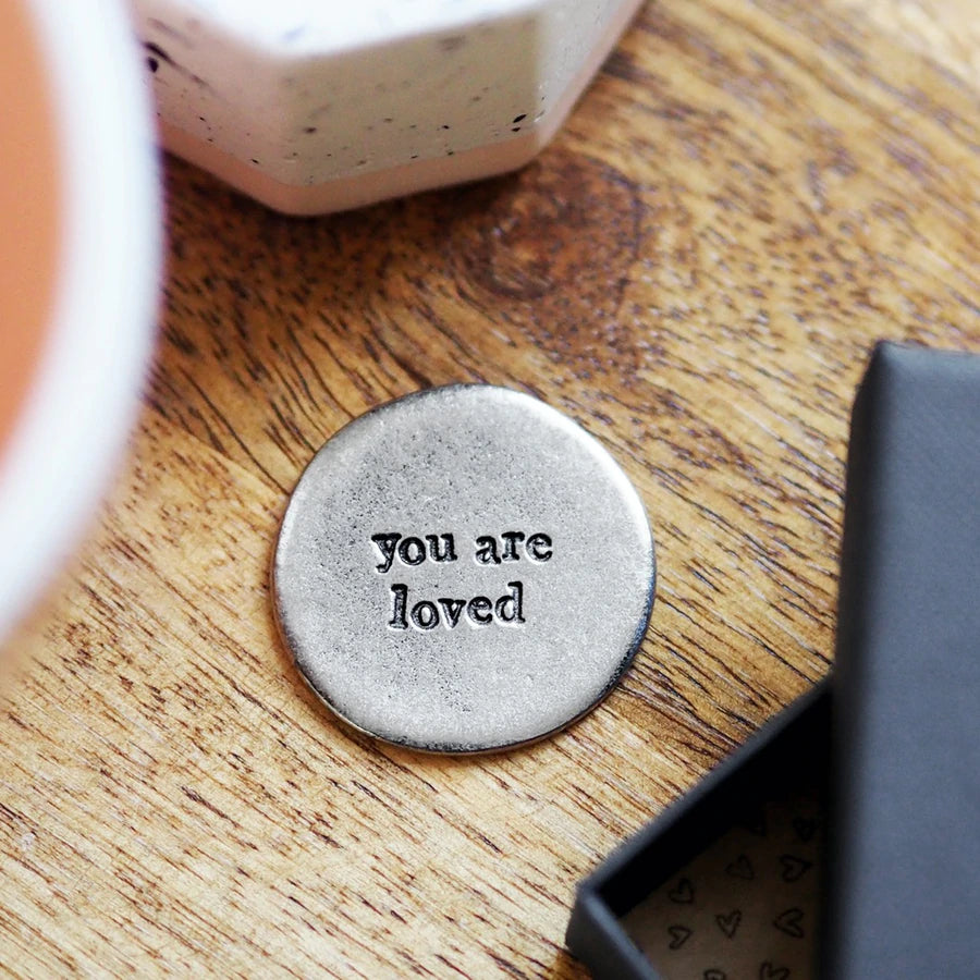 You Are Loved Pocket Coin