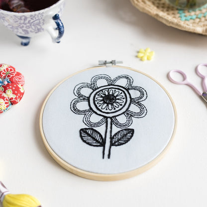 Flower Embroidery Kit
