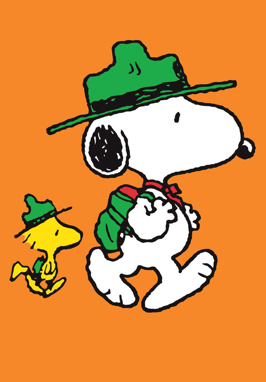 Snoopy Minicard Scouts