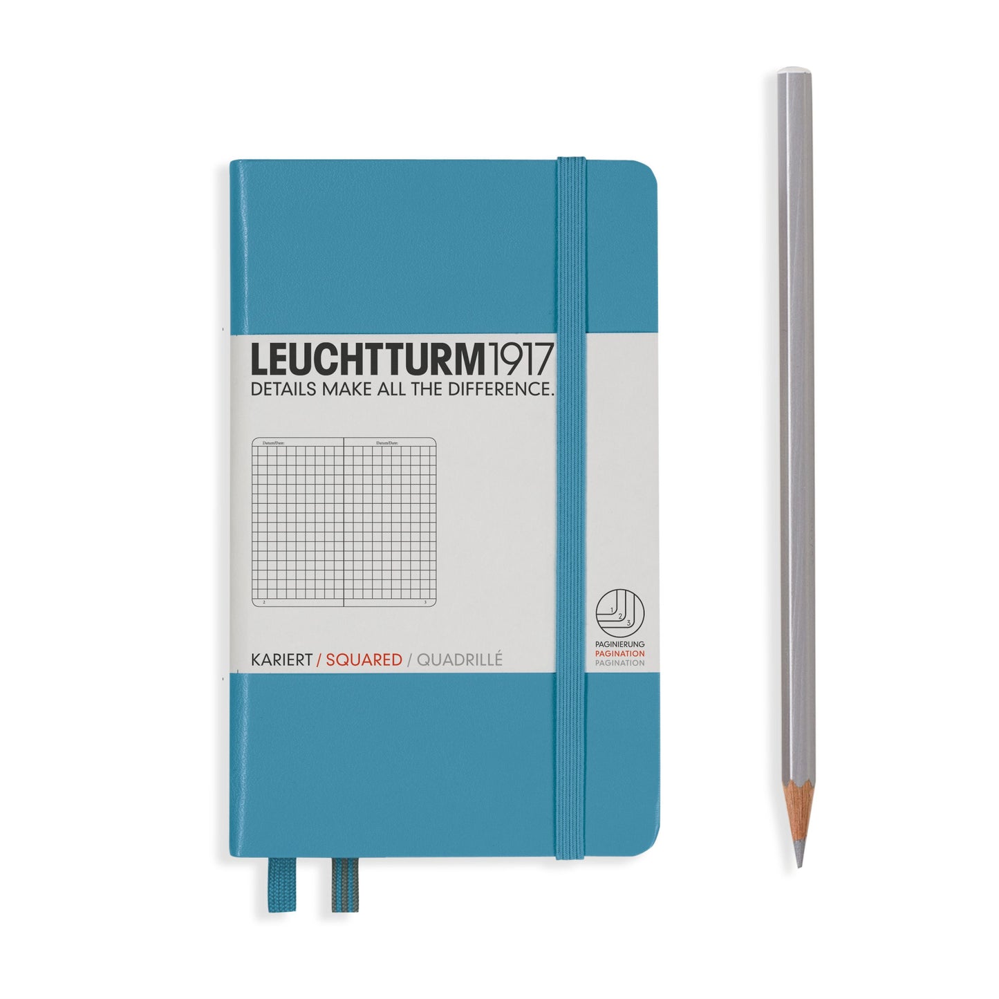 Leuchtturm A6 Squared Notebook Nordic