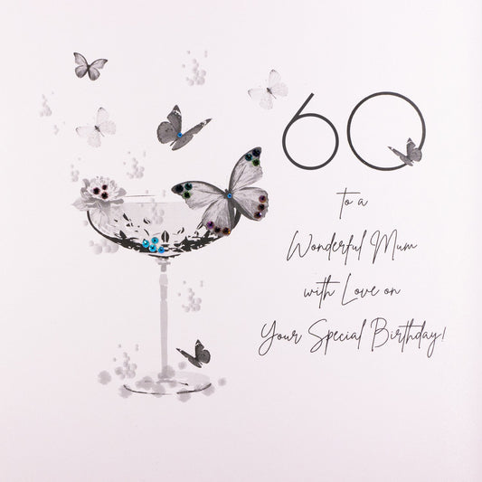 60 To a Wonderful Mum - Large Card