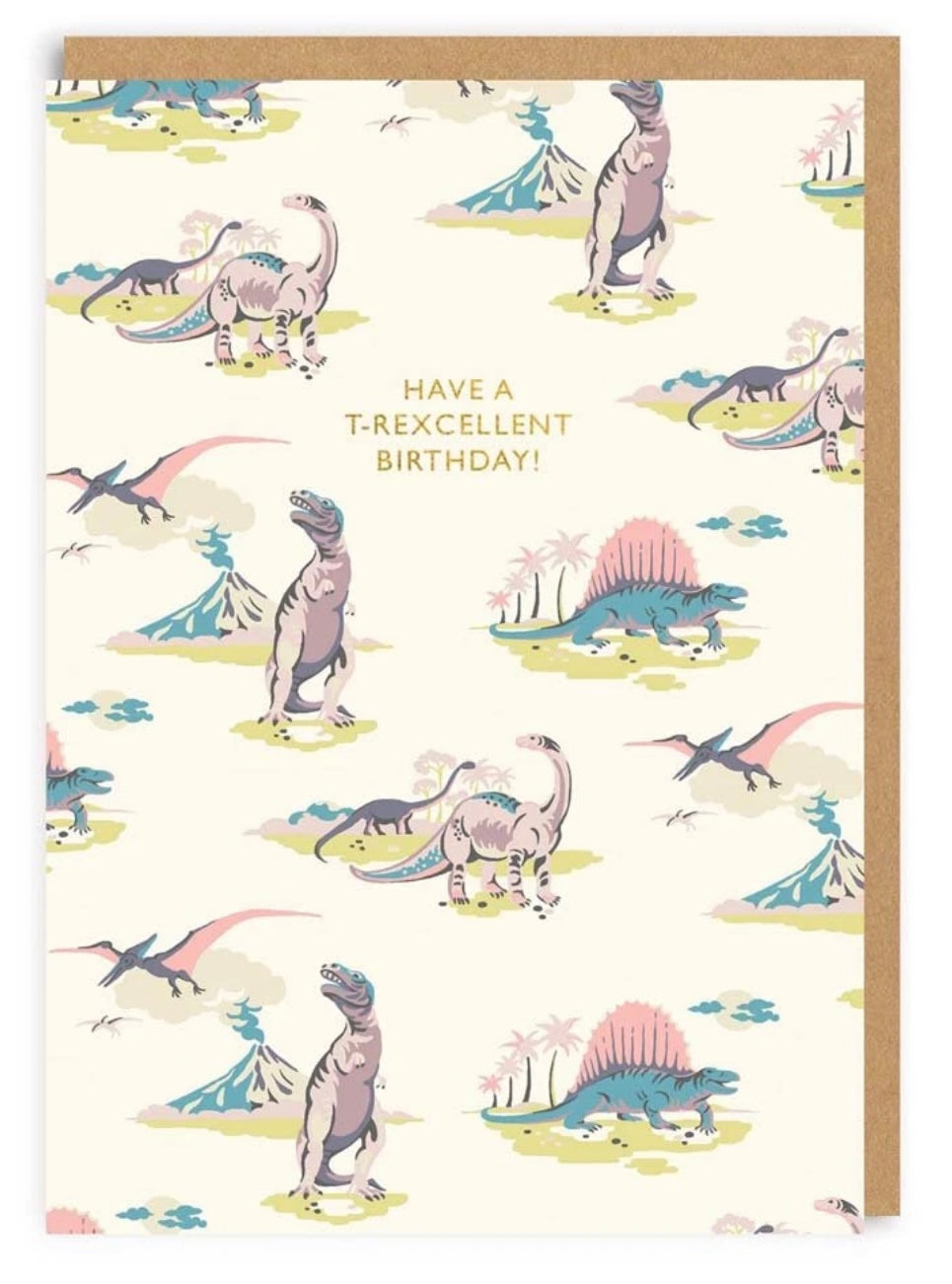 Cath Kidston Dinosaur Birthday Card