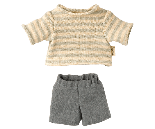 Blouse and shorts for Teddy Junior (it's actually a sweater...)