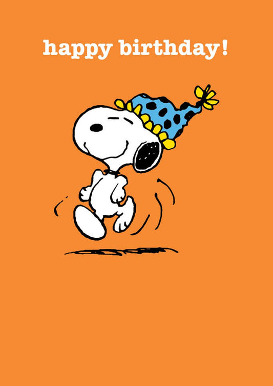 Snoopy - Happy Birthday Hat