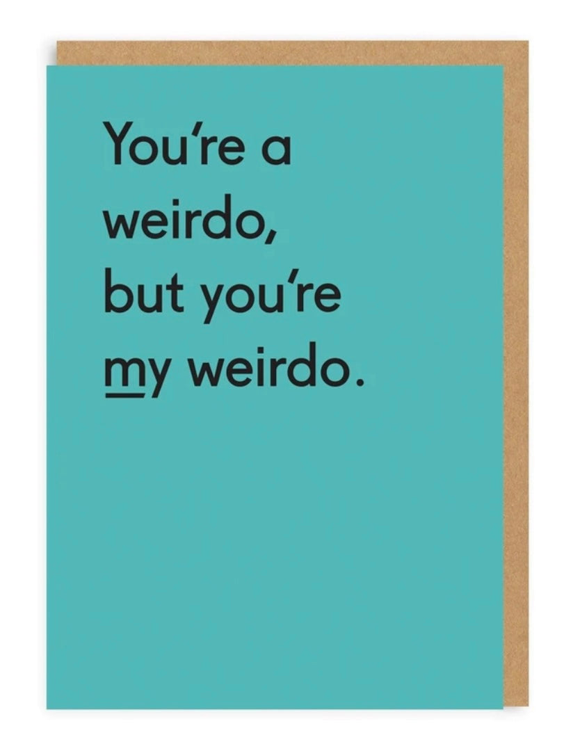 My Weirdo Card