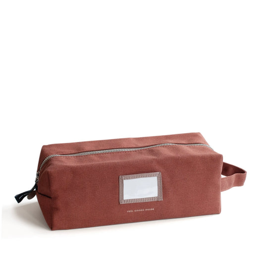 T+M Chocolate Pencil Case/Toilet Bag