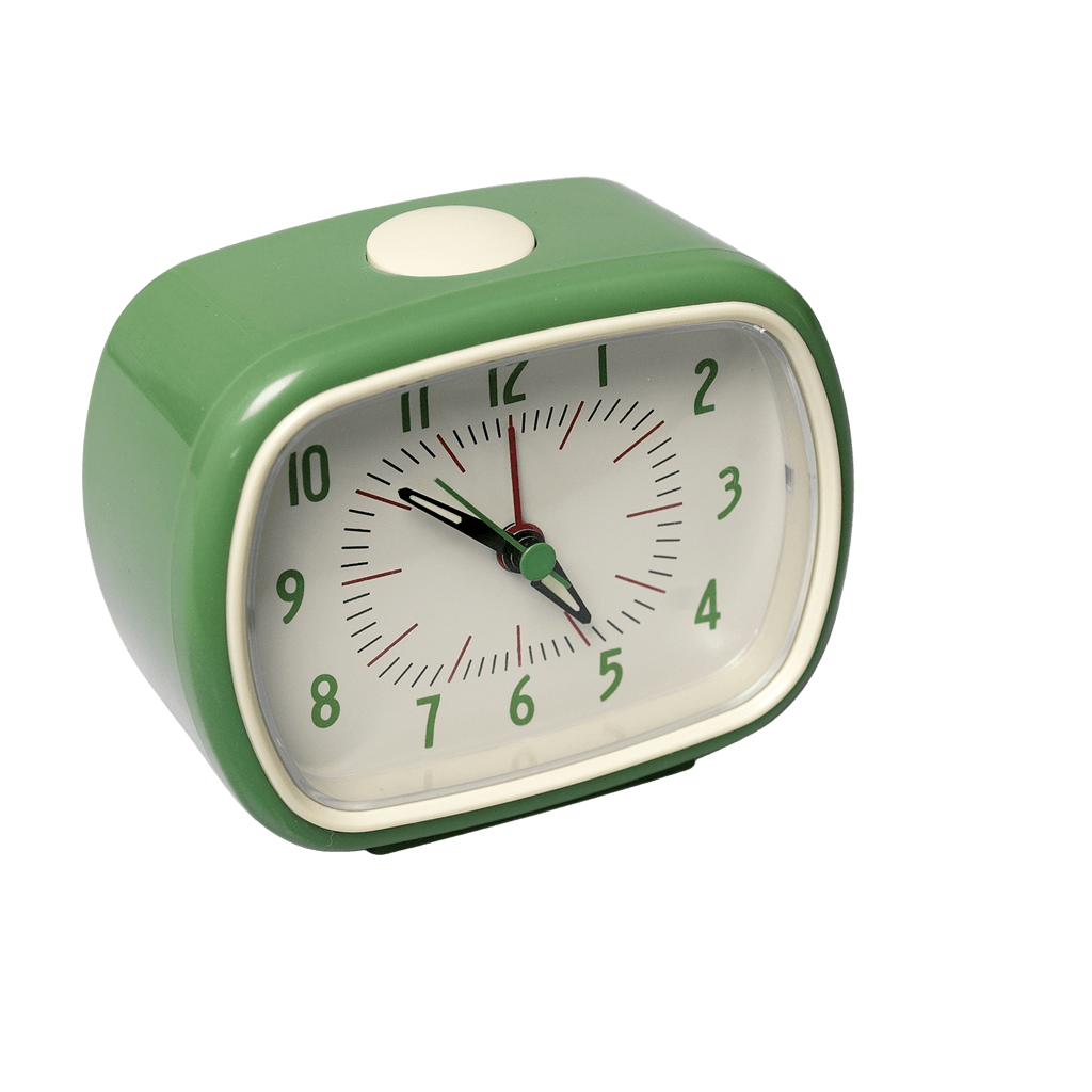 Retro Green Alarm Clock